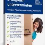 Erlaubnis Untervermietung Vorlage Schön Erfolgreich Untervermieten Vorlagen Paket