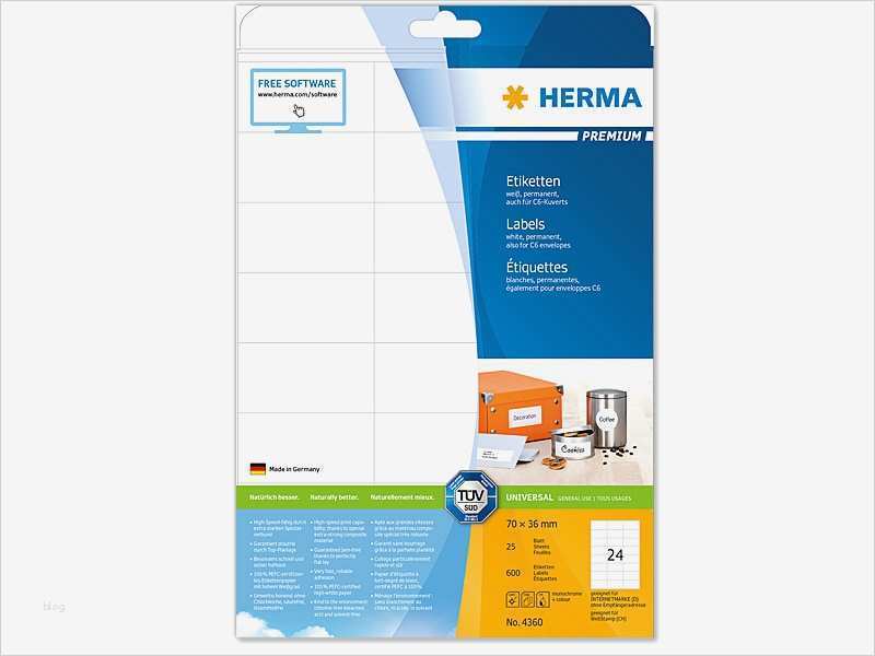 Etiketten Herma Vorlage Cool Herma Etiketten Premium 4360 600 Etiketten 25 Blatt Pro