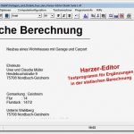 Excel Statik Vorlagen Luxus Harzer Editor