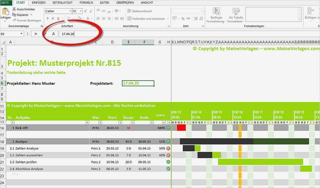 Excel Terminplan Vorlage Best Of Großzügig ...