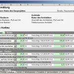 Excel Vorlage Baukosten Cool Baukosten Wohnhaus Für Excel 2006 5 Download Baukosten Mit