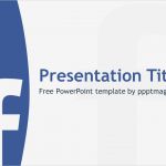 Facebook Reporting Vorlage Wunderbar Free Powerpoint Template Pptmag