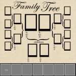 Family Tree Vorlage Cool Psd Basic Bine Family Tree Psd Template by