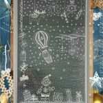 Fensterdeko Weihnachten Vorlagen Wunderbar Winterdekoration Am Fenster Mit Chalk Pen Vorlage Aus