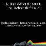 Fernuni Hagen Powerpoint Vorlage Großartig the Dark Side Of the Mooc