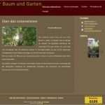 Fertige Homepage Vorlagen Fabelhaft Beispiel Seite Katzenmeyer Baum Und Garten