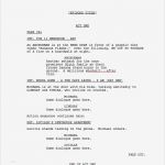 Film Script Vorlage Fabelhaft Movie Script Outline Template Gallery