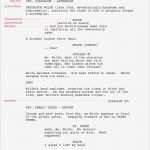 Film Script Vorlage Hübsch Movie Script Template