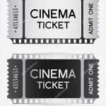 Filmstreifen Vorlage Für Fotos Genial Kinokarte token Vorlage Tear Off Ticket Streifen