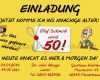 Flyer Drucken Vorlage Schönste Einladung Geburtstag 50