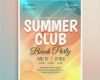 Flyer Einladung Vorlage Erstaunlich sommer Strand Party Banner Flyer Vorlage Design