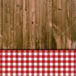 Flyer Hintergrund Vorlagen Hübsch Holzbretter Mit Tischdecke Rot Weiß Lizenzfreies Bild