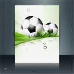 Flyer Hintergrund Vorlagen Luxus Fußball Broschüre