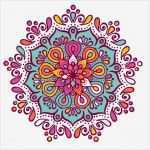 Folder Vorlagen Gratis Beste Mandala Colorido Con formas Florales