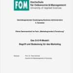 Fom Bachelor thesis Vorlage Erstaunlich Fom Seminararbeit sor Modell