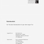 Fom Bachelor thesis Vorlage Großartig Vorlage Für Bachelor Und Master Arbeit Mit Lyx Bzw