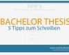 Fom Bachelor thesis Vorlage Wunderbar 5 Tipps Zum Schreiben Ihrer Bachelor thesis