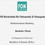 Fom Seminararbeit Vorlage Neu Fom Erfahrungsbericht – Bachelorarbeit Der Dualstudent