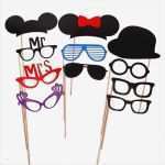 Foto Accessoires Vorlagen Wunderbar 31 Piece Booth Props A Stick Mickey Mouse and