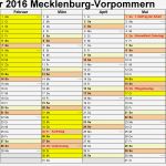 Gefährdungsbeurteilung Schule Nrw Vorlage Erstaunlich Kalender 2016 Mecklenburg Vorpommern Ferien Feiertage