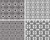 Geometrische ornamente Vorlagen Best Of Geometrische ornamente Pattern Set Vektorgrafik