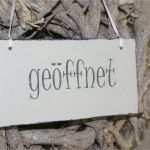 Geschlossen Schild Vorlage Erstaunlich Wendeschild &quot;geöffnet Geschlossen&quot; Shabby White Living Art