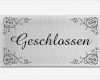 Geschlossen Schild Vorlage Hübsch Klassisches Türschild Aus Aluminium Geschlossen