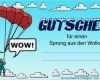 Gutschein Fallschirmsprung Vorlage Cool Cartoons Erich Lutz Gutscheine thema events