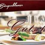 Gutschein Für Restaurant Vorlage Elegant Service BÜrgerklause