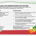 Gutschein Geschäftlich Vorlage Beste Rezeptkarte Mehrere Spalten Fice Templates