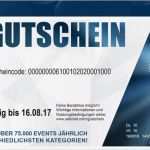 Gutschein Konzert Vorlage Schön Oeticket