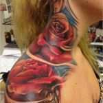 Hals Tattoo Vorlagen Großartig Tattoo Hals Schalter Grosse Rosen Rot