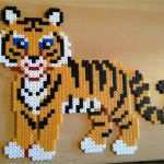 Hama Bügelperlen Vorlagen Pferd Bewundernswert Tiger Hama Beads by Elsjef82 Bügelperlen