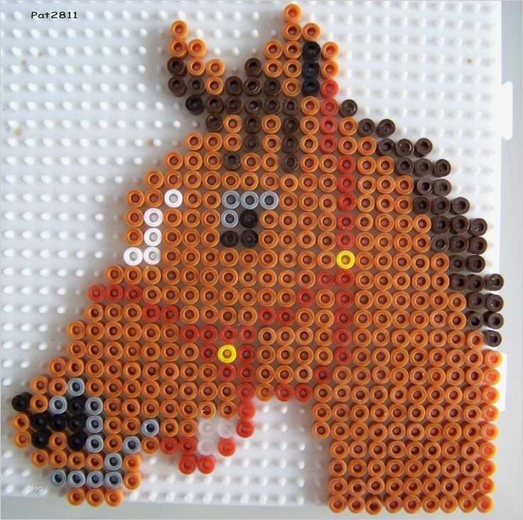 Hama Bügelperlen Vorlagen Pferd Großartig Pferd Bügelperlen Horse Hama Perler Beads