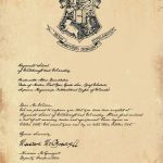 Harry Potter Brief Vorlage Beste Hogwarts Invitation Template Invitation Template