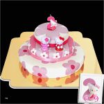 Hello Kitty torte Vorlage Best Of Hello Kitty Auf 3 Stöckiger torte