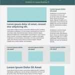 Html Newsletter Vorlagen Fabelhaft Newsletter Vorlagen Layout — Stockvektor © Rmackayphoto