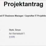 Ihk Projektantrag Vorlage Erstaunlich It Business Manager Projektantrag Operative Professional