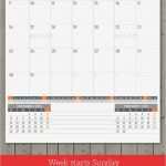 Indesign Vorlage Kalender 2017 Schönste Monthly Planner 2017 Template Indesign Indd