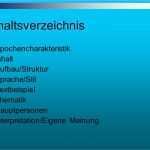 Inhaltsverzeichnis Vorlage Zum Kopieren Cool Inhaltsverzeichnis Epochencharakteristik Inhalt Aufbau