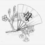 Japan Tattoo Vorlagen Angenehm Japanese Fan and Cherry Blossom Tattoo Idea