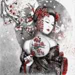 Japan Tattoo Vorlagen Erstaunlich 25 Best Ideas About Geisha Tattoos On Pinterest