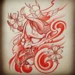 Japan Tattoo Vorlagen Inspiration Amsterdam Tattoo 1825 Kimihito Hannya Mask Japanese Style