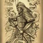 Japan Tattoo Vorlagen Schönste Japanese Warrior Tattoo Drawings Amazing Tattoo