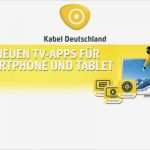 Kabel Deutschland Fernsehen Kündigen Vorlage Erstaunlich Kabel Deutschland Drei android Apps Für Mehr Komfort Beim