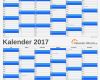 Kalender Vorlage Pdf Einzigartig Kalender 2017 A5 Pdf Vorlage Blau Kaluhr Weitere