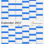 Kalender Vorlage Pdf Einzigartig Kalender 2017 A5 Pdf Vorlage Blau Kaluhr Weitere