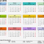 Kalender Vorlage Pdf Wunderbar Kalender 2015 Zum Ausdrucken Als Pdf 16 Vorlagen Kostenlos