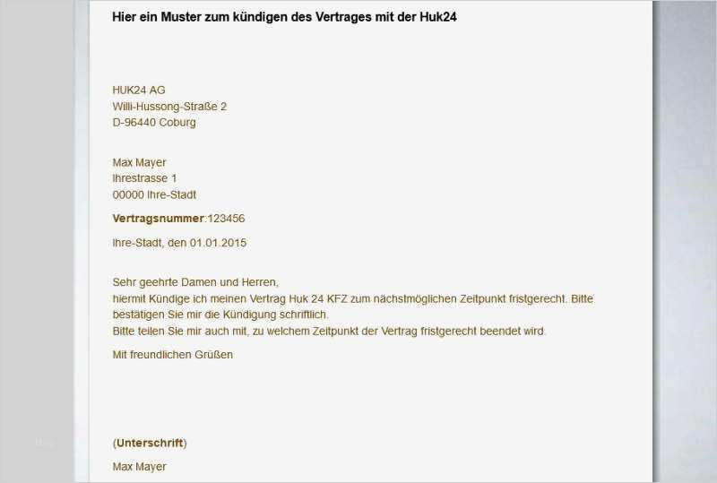 KFZ Versicherung kündigen mit Mustervorlage So geht s