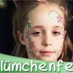 Kinderschminken Vorlagen Elsa Elegant Kinderschminken Blümchenfee Tutorial Karneval